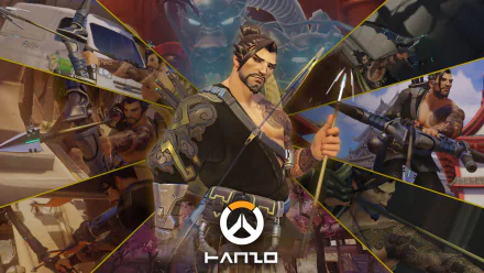 Hanzo (Overwatch) video game Overwatch HD Desktop Wallpaper | Background Image