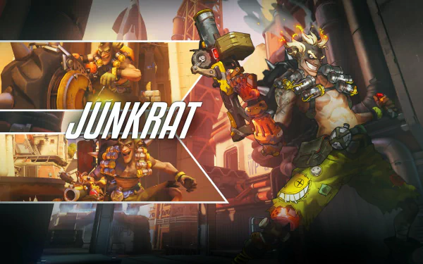 Junkrat (Overwatch) video game Overwatch HD Desktop Wallpaper | Background Image