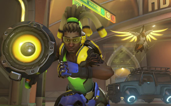 Mercy (Overwatch) Lúcio (Overwatch) video game Overwatch HD Desktop Wallpaper | Background Image
