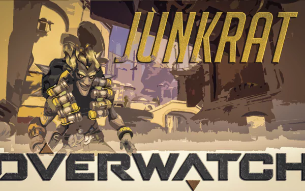 Junkrat (Overwatch) video game Overwatch HD Desktop Wallpaper | Background Image