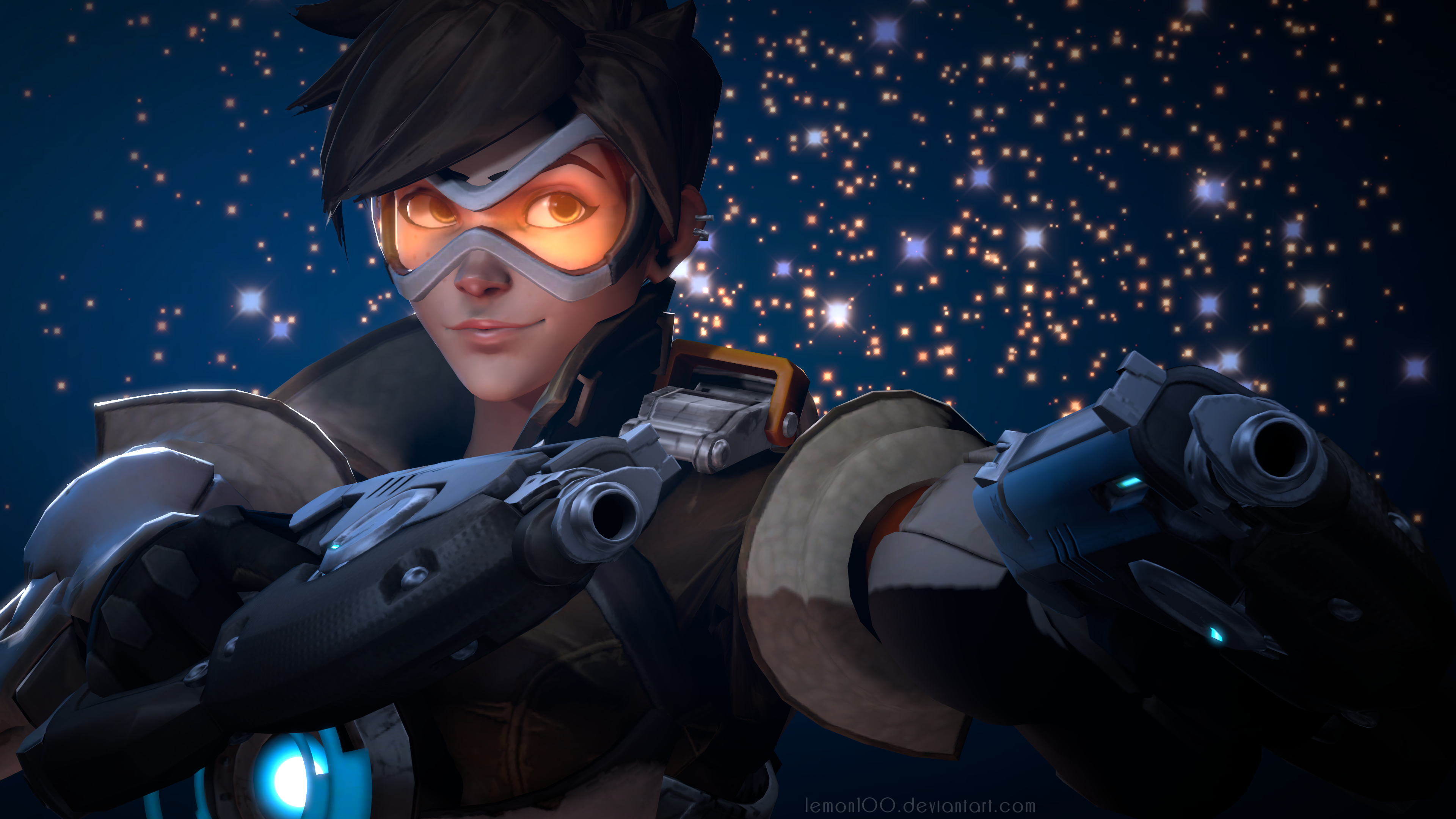 HD desktop wallpaper: Overwatch, Video Game, Tracer (Overwatch