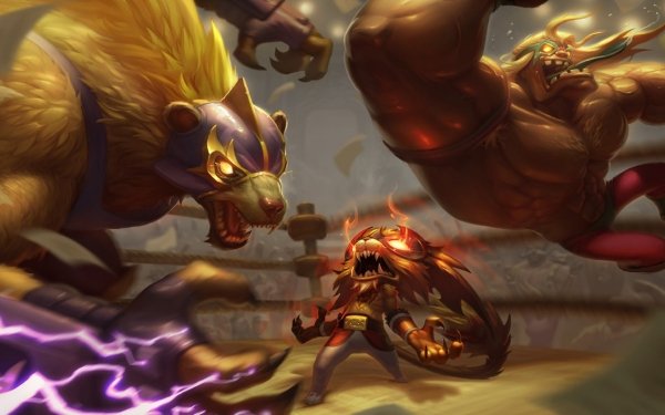 Video Game League Of Legends Gnar Volibear Dr. Mundo HD Wallpaper | Background Image