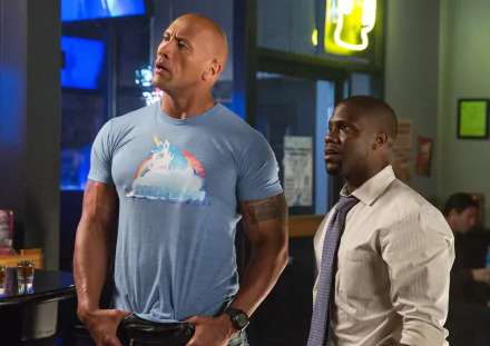 Kevin Hart Dwayne Johnson movie Central Intelligence HD Desktop Wallpaper | Background Image
