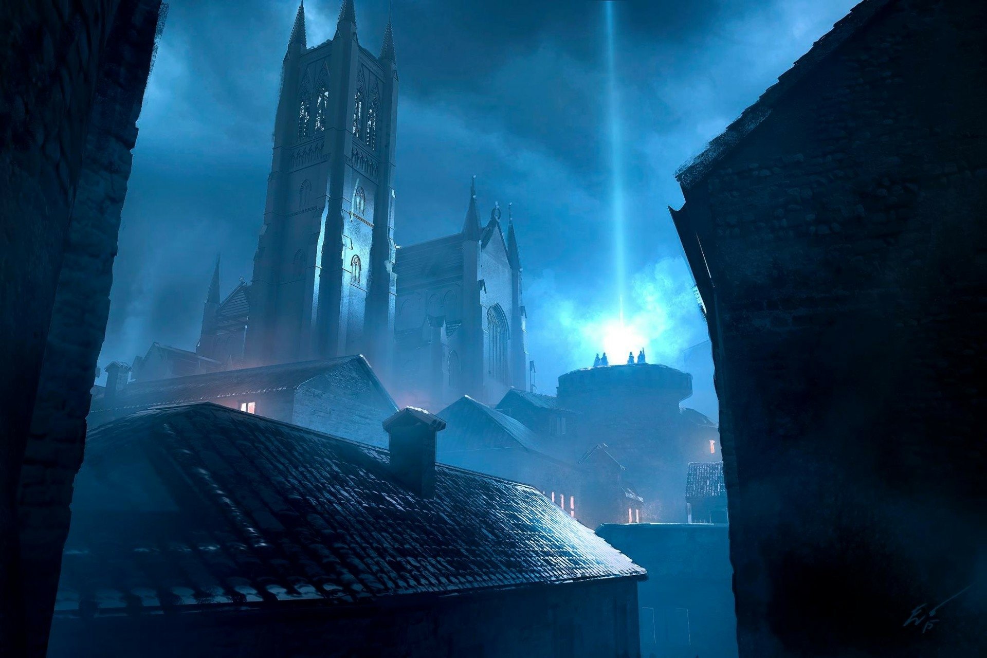 Fantasy City HD Wallpaper | Background Image | 1920x1280