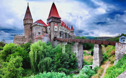  Hunedoara Castle in Romania