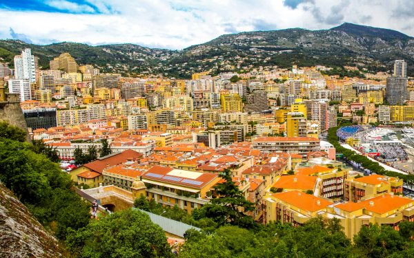 Man Made City Cities Cityscape House Building Monaco HD Wallpaper | Background Image