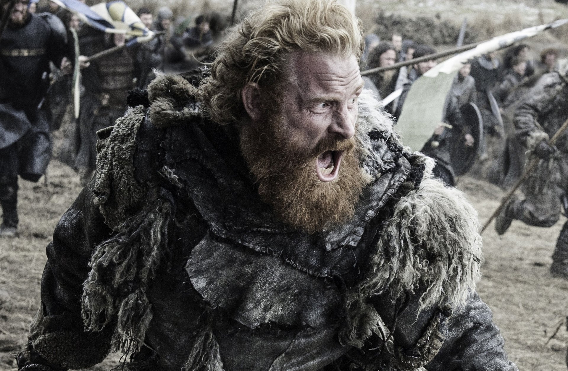 Fierce Tormund Giantsbane - Game Of Thrones Hd Wallpaper