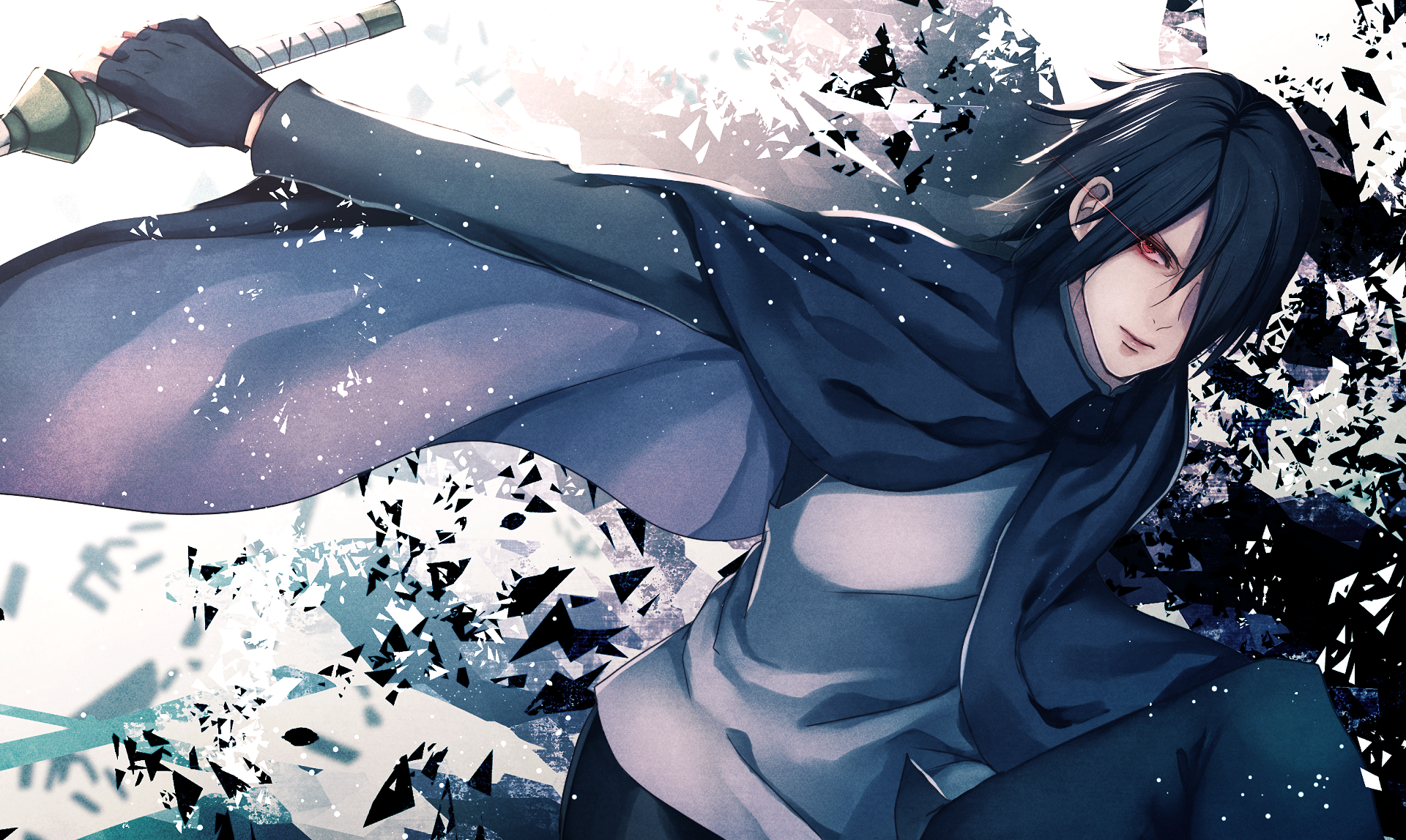 Hd Wallpaper Sasuke Uchiha From Naruto Boruto By