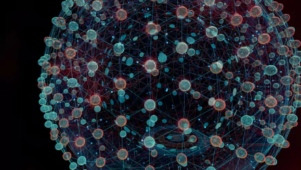 molecule Abstract sphere HD Desktop Wallpaper | Background Image