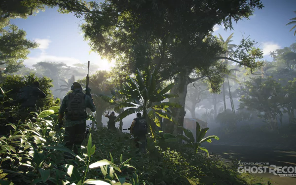 Lush jungle scene from Tom Clancy’s Ghost Recon Wildlands, captured in 4K Ultra HD for a PC desktop wallpaper background.