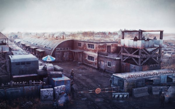 Sci Fi Post Apocalyptic Soldier HD Wallpaper | Background Image