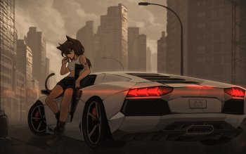 88 Anime Cars HD Wallpapers | Background Images - Wallpaper Abyss
