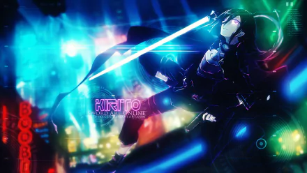 Kazuto Kirigaya Anime Sword Art Online II HD Desktop Wallpaper | Background Image