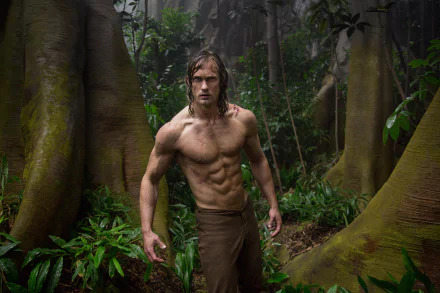 Tarzan Alexander Skarsgård movie The Legend of Tarzan HD Desktop Wallpaper | Background Image