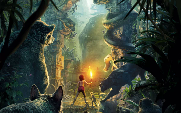 movie The Jungle Book (2016) HD Desktop Wallpaper | Background Image
