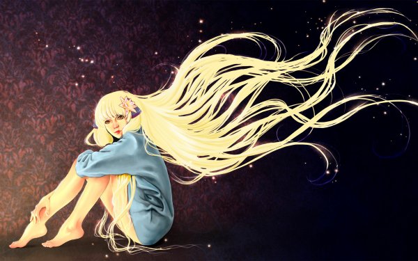 Anime Chobits Blonde Yellow Eyes Long Hair Chi HD Wallpaper | Background Image