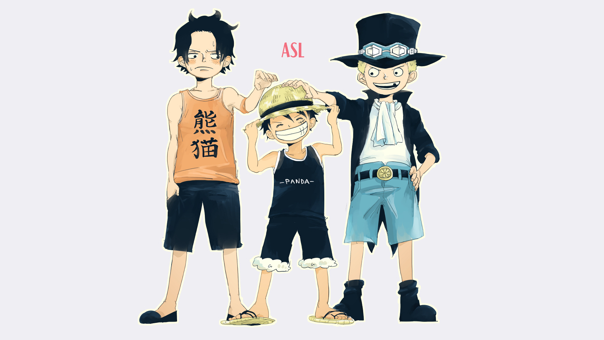 Wallpaper HD Luffy/Ace/Sabo Brothers - One Piece by INAKI-GFX on DeviantArt