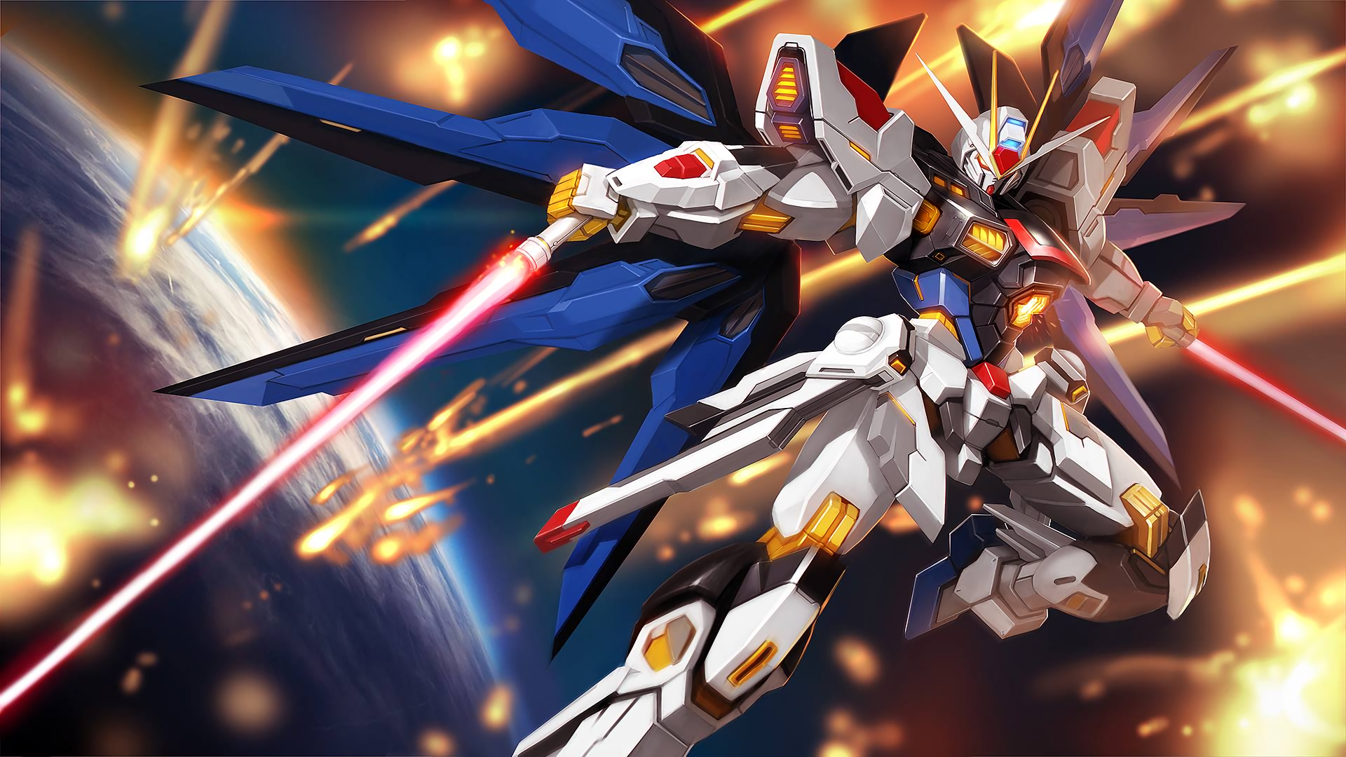 Hình nền Mobile Suit Gundam Seed Destiny mang đến cho bạn cảm giác đầy thú vị và gợi nhắc lại ký ức về một trong những bộ phim anime nổi tiếng nhất mọi thời đại. Với những chiếc Mobile Suit cực khủng, đốn ngã hết các thế lực và sẵn sàng chiến đấu cho sự tồn tại của nhân loại, hình nền này sẽ khiến bạn chau một cách đáng kinh ngạc.