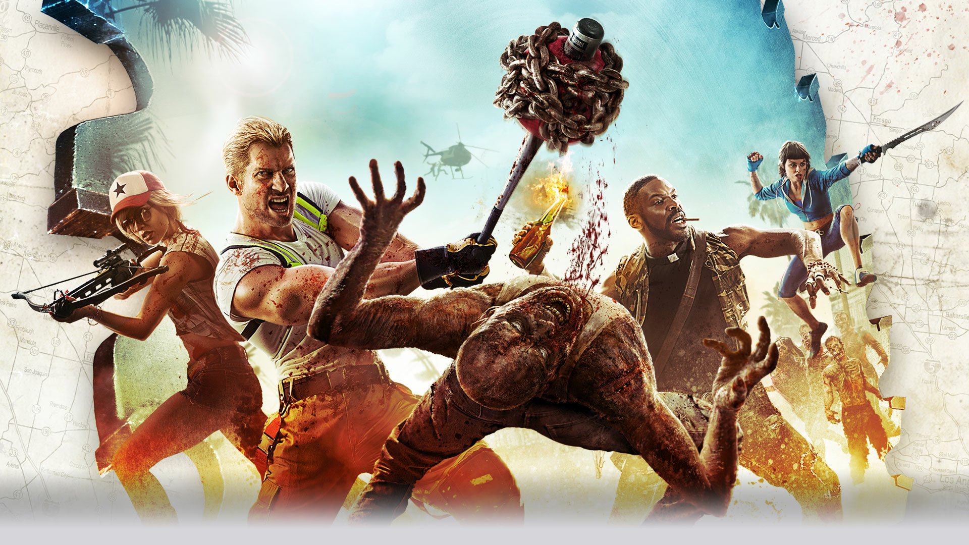 Download Video Game Dead Island 2 HD Wallpaper