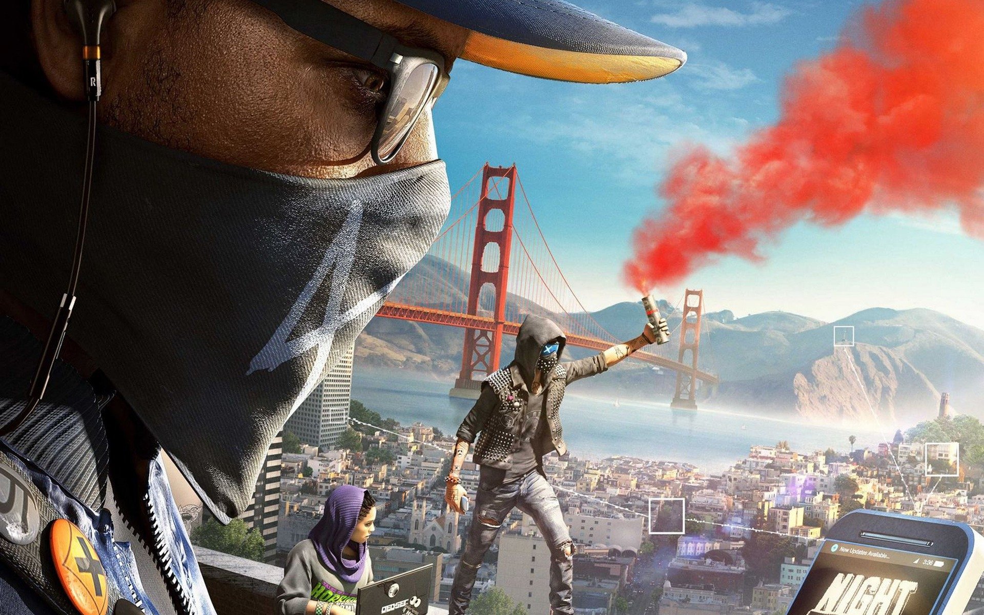 Video Game Watch Dogs 2 HD Wallpaper