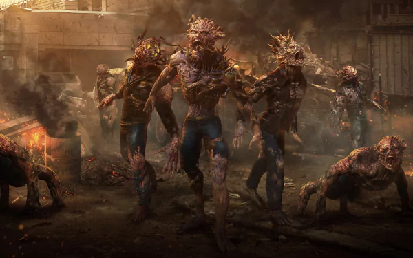 creepy undead dark creature HD Desktop Wallpaper | Background Image