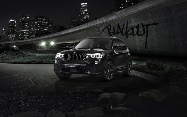 Vehicles BMW X3 BMW Car SUV Black Car HD Wallpaper | Background Image
