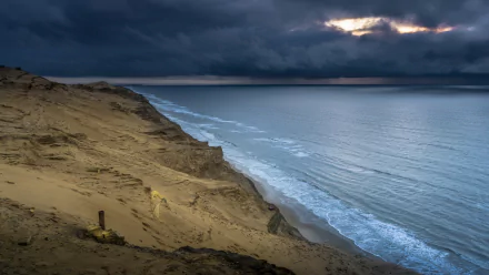cloud shore nature coastline HD Desktop Wallpaper | Background Image