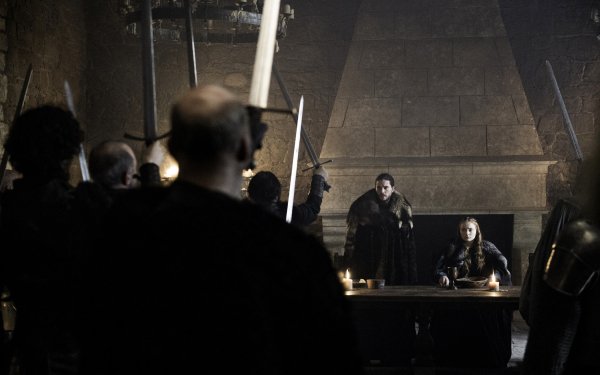 TV Show Game Of Thrones Kit Harington Sophie Turner Jon Snow Sansa Stark HD Wallpaper | Background Image