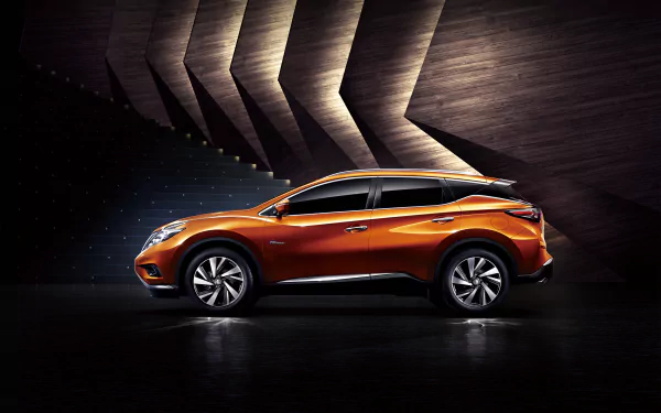 orange car car SUV Nissan vehicle nissan murano HD Desktop Wallpaper | Background Image