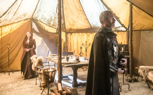 Melisandre (Game of Thrones) Stephen Dillane Stannis Baratheon Carice van Houten TV Show Game Of Thrones HD Desktop Wallpaper | Background Image