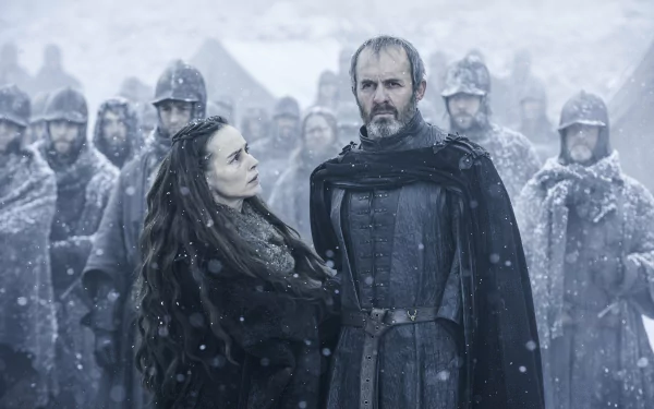 Stephen Dillane Stannis Baratheon Tara Fitzgerald Selyse Baratheon TV Show Game Of Thrones HD Desktop Wallpaper | Background Image