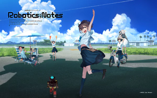 Anime Robotics;Notes HD Desktop Wallpaper | Background Image