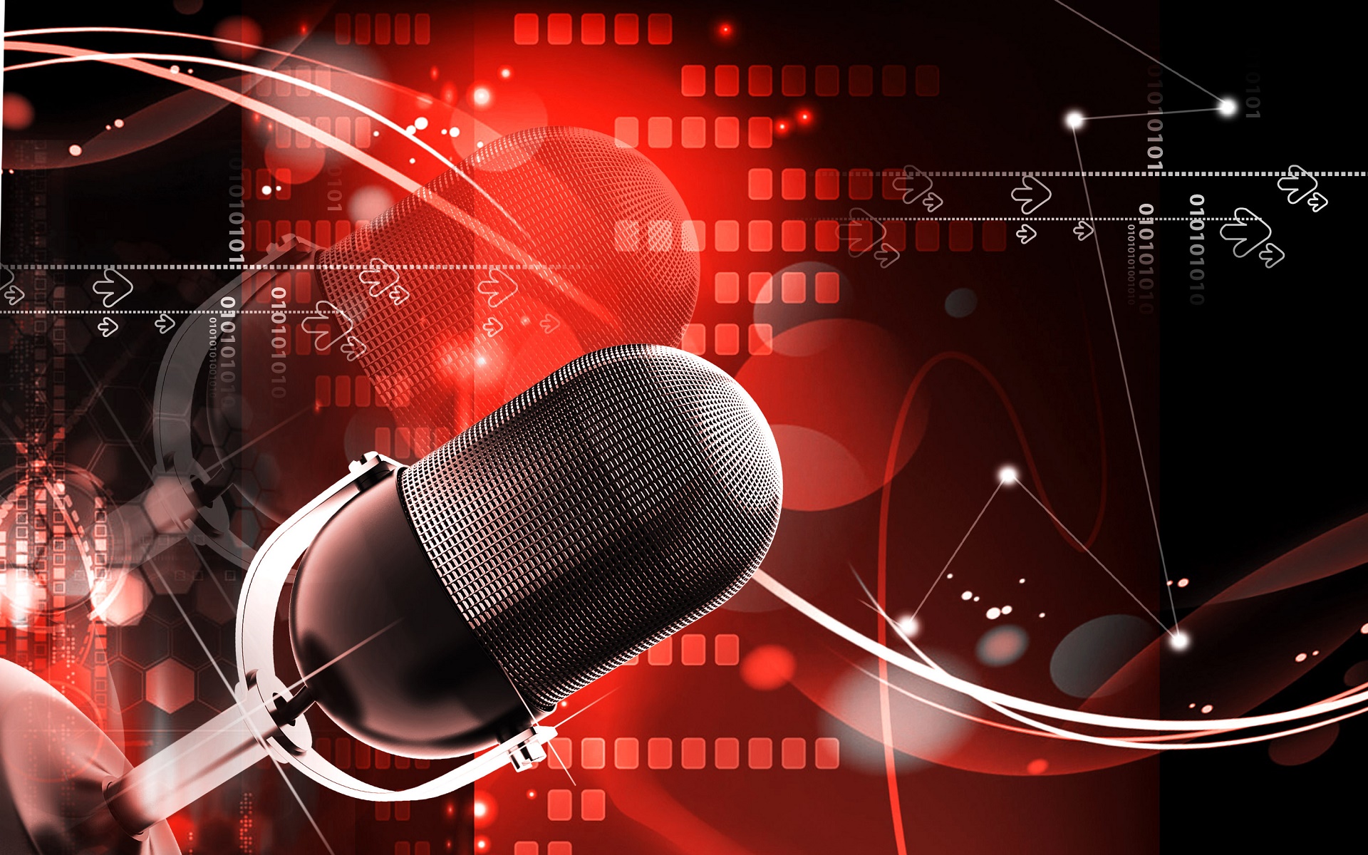 Music Lover - Vintage Microphone Wallpaper Download | MobCup