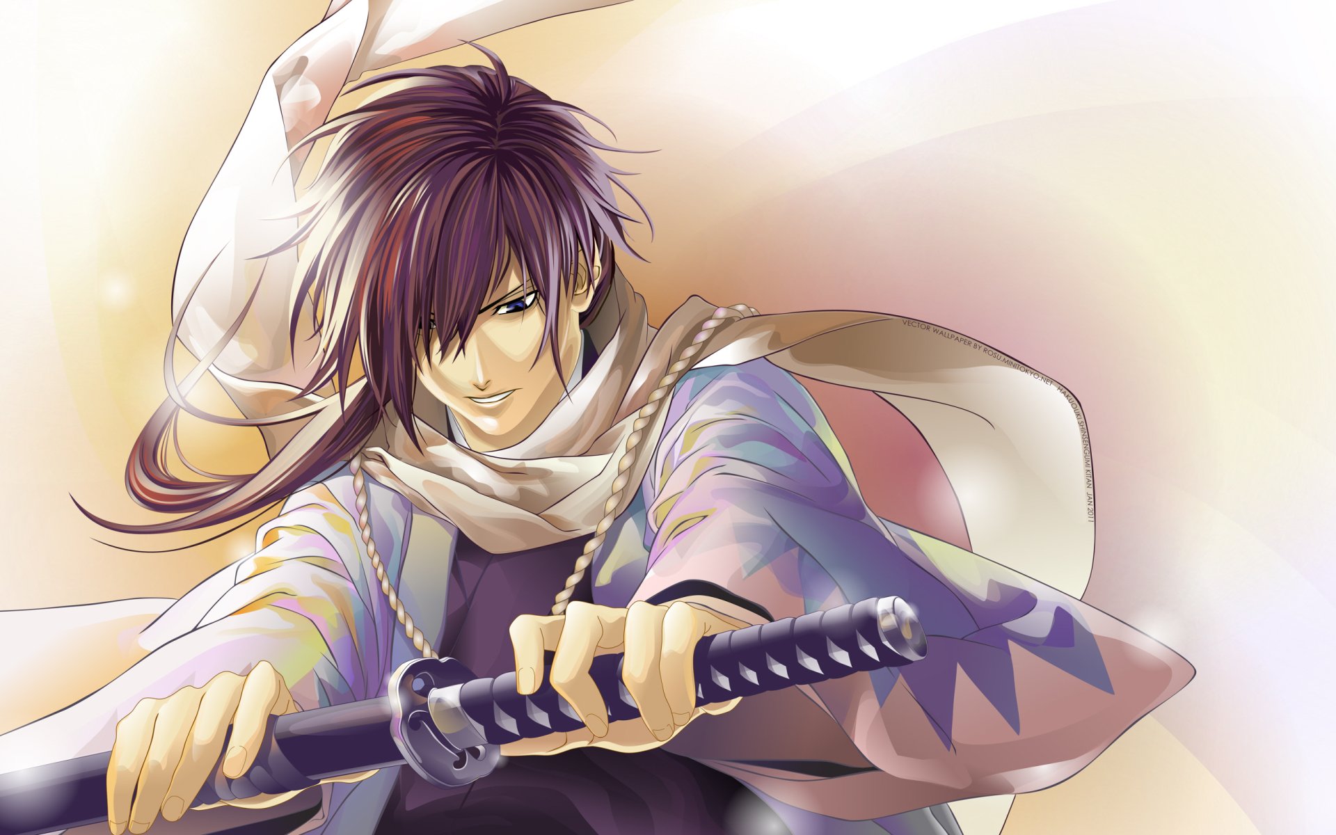 Anime Hakuouki Shinsengumi Kitan HD Wallpaper