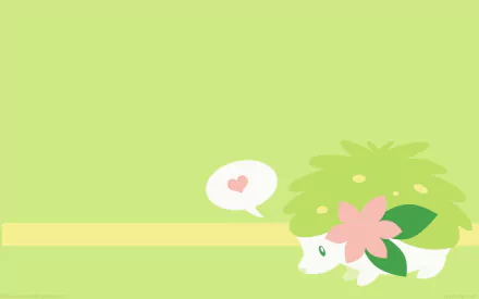 Shaymin (Pokémon) Anime Pokemon HD Desktop Wallpaper | Background Image