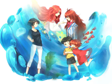 Anime Ponyo HD Desktop Wallpaper | Background Image