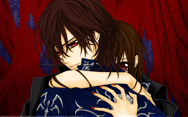 hug Kaname Kuran Yuki Kuran Yuki Cross Anime Vampire Knight HD Desktop Wallpaper | Background Image