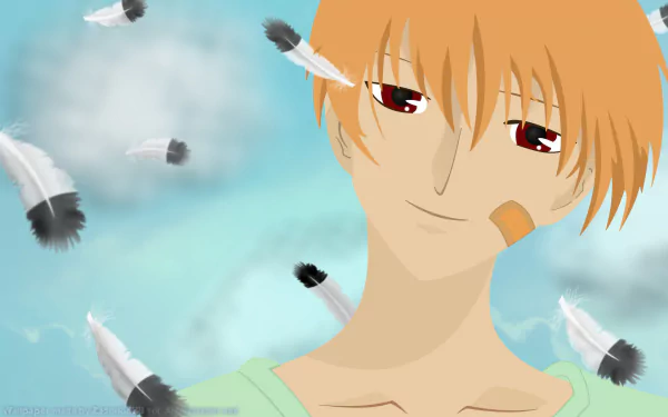feather Kyo Sohma Anime Fruits Basket HD Desktop Wallpaper | Background Image