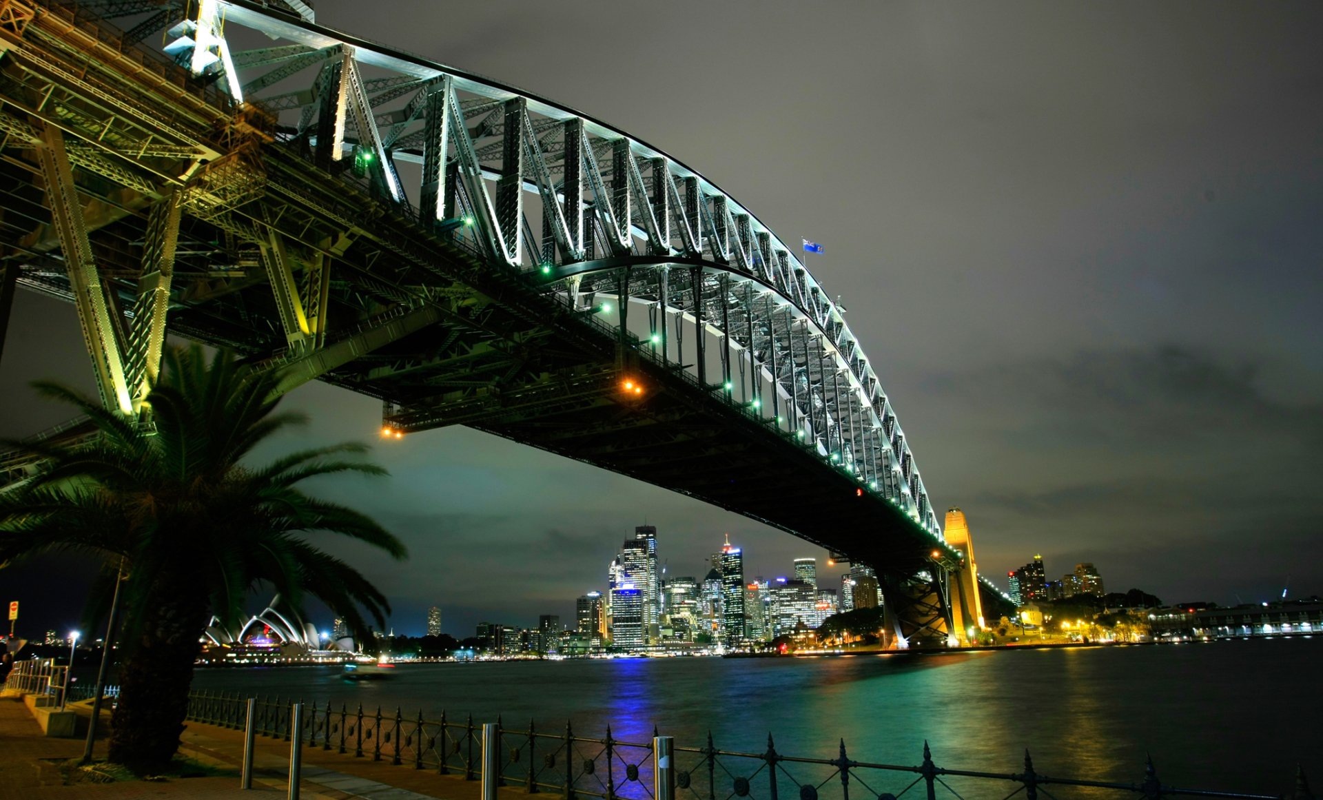 Sydney Harbour Bridge Hd Wallpaper Background Image 2048x1238 Id