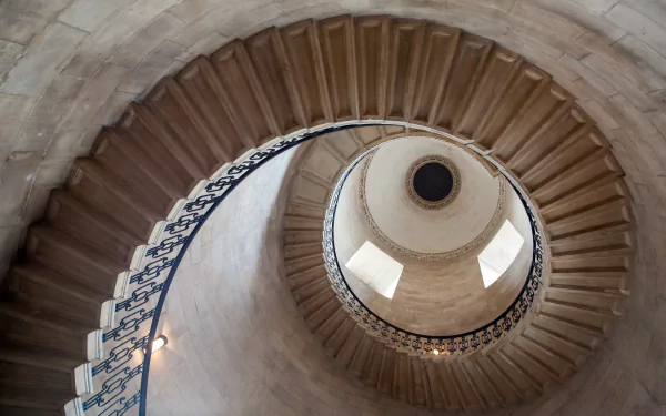 spiral staircase man made stairs HD Desktop Wallpaper | Background Image
