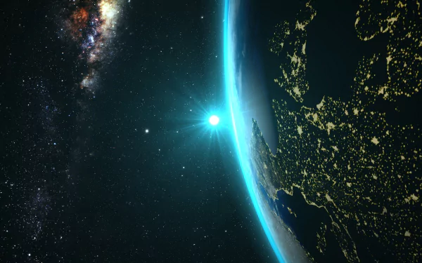 nature Earth From Space HD Desktop Wallpaper | Background Image