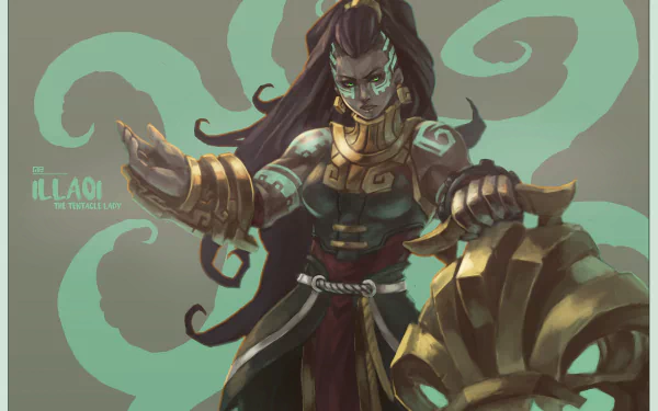 Illaoi (League of Legends) video game League Of Legends HD Desktop Wallpaper | Background Image