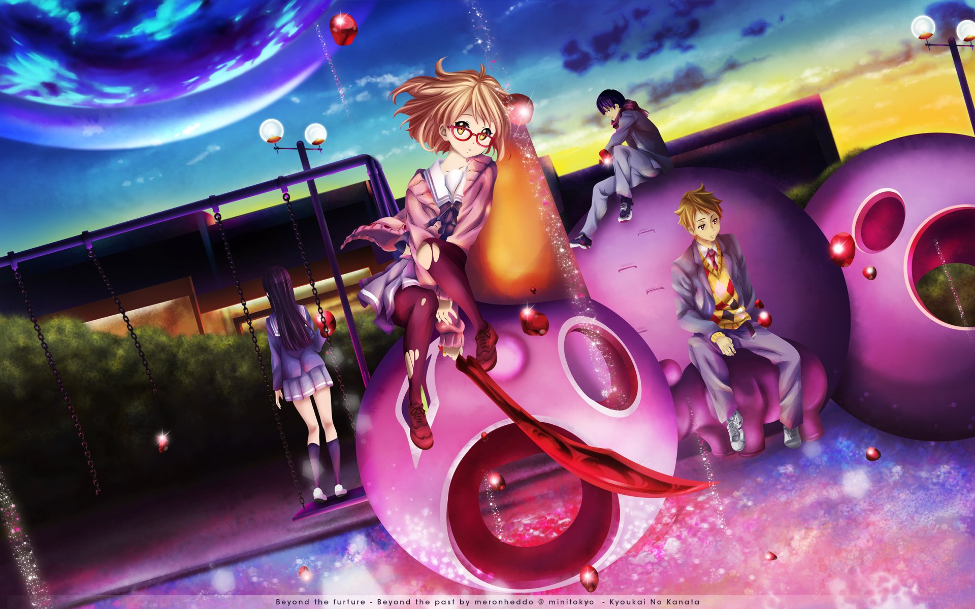 Hiroomi Nase Beyond The Boundary Download Hiroomi Nase Mitsuki Nase Akihito Kanbara Mirai Kuriyama Anime