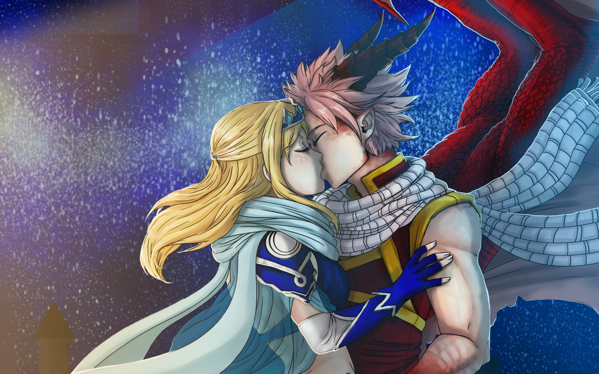 Fairy Tail Natsu And Lucy Wallpaper