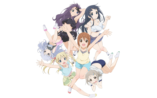 Anime Anitore! EX Eri Higuchi Yuu Hiraoka Asami Hoshi Shizuno Saotome Akiko Tachibana HD Wallpaper | Background Image