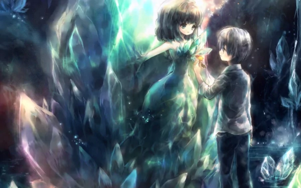 Anime angel HD Desktop Wallpaper | Background Image