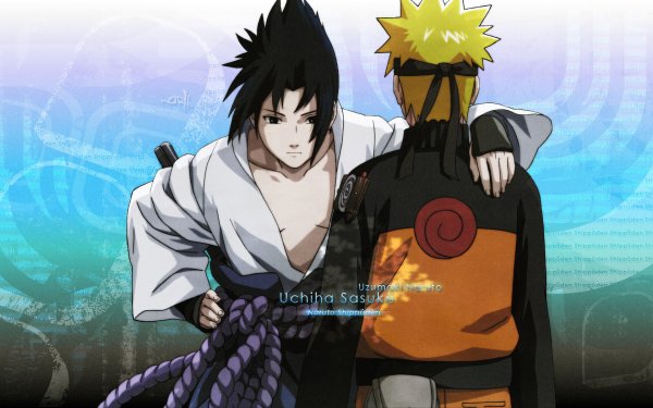 Anime Naruto Naruto Uzumaki Sasuke Uchiha Fondo de pantalla HD | Fondo de Escritorio