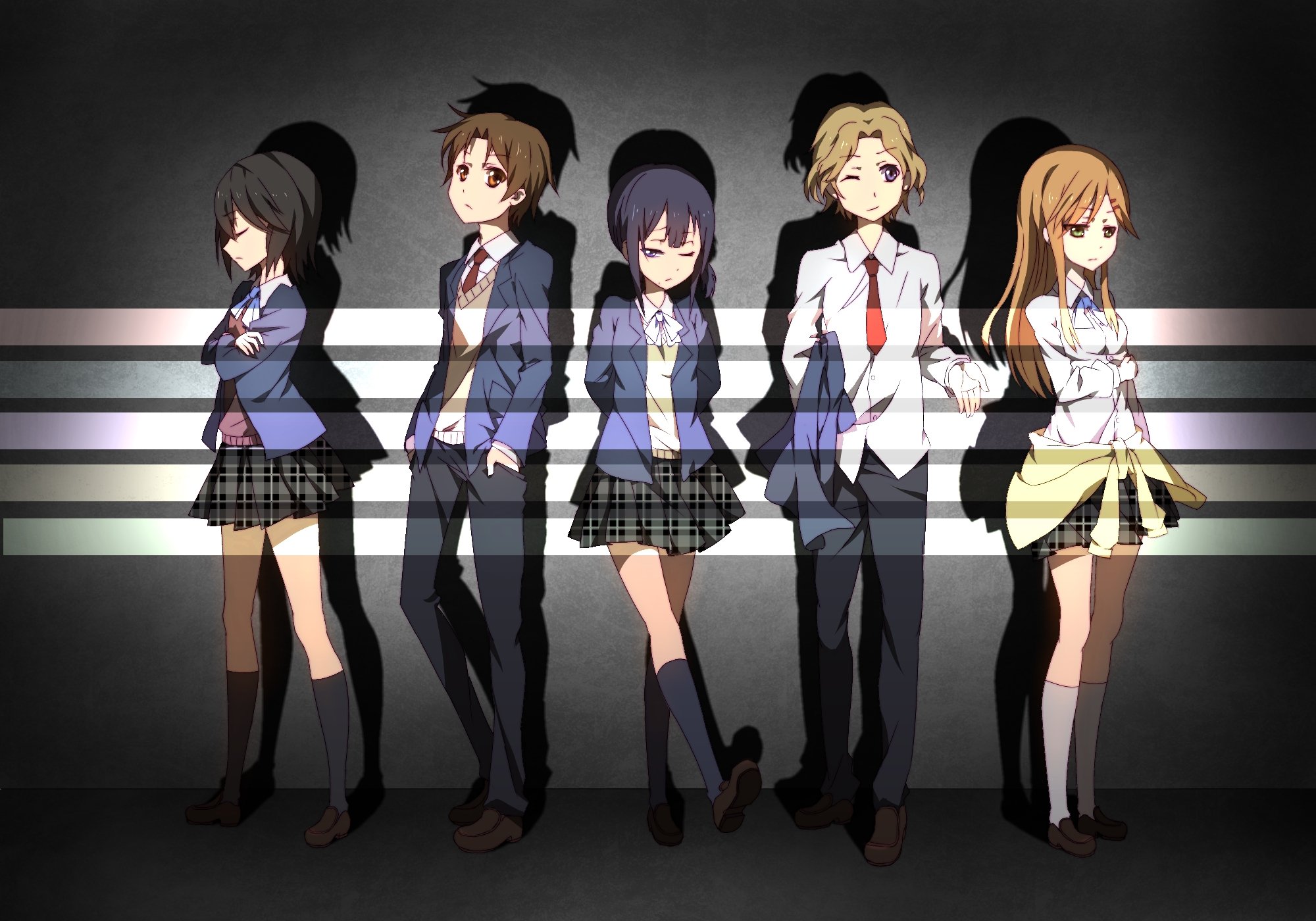 Anime Kokoro Connect HD Wallpaper | Background Image