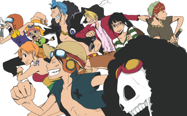 Anime One Piece Monkey D. Luffy Nami Tony Tony Chopper Sanji Roronoa Zoro Usopp Brook Franky HD Wallpaper | Background Image