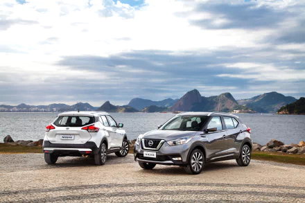 white car silver car car SUV Nissan vehicle Nissan Kicks HD Desktop Wallpaper | Background Image